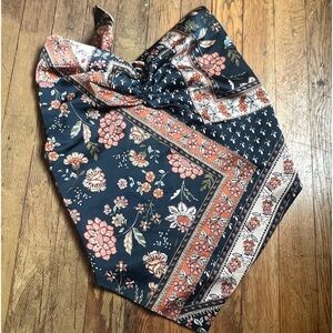 Strapless bandana style tank top